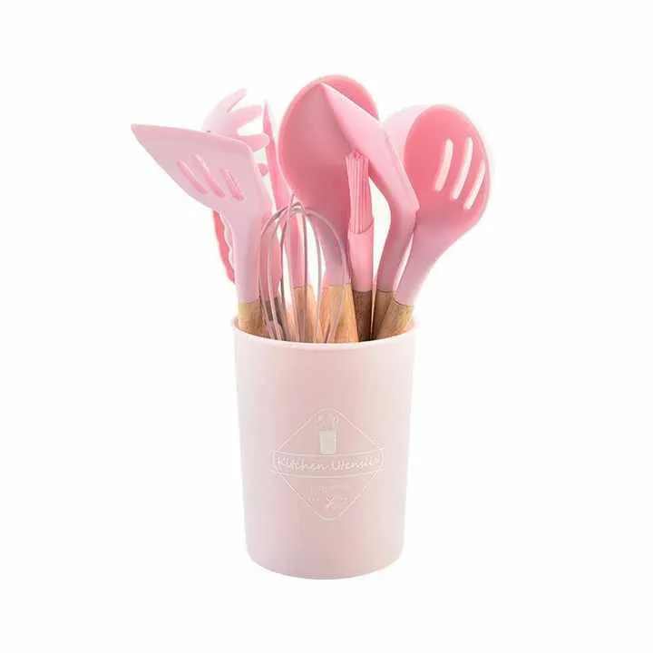 طقم 12 قطعة من إكسسوارات المطبخ أدوات المطبخ غير لاصقة12 Piece Kitchen Accessories Set Non-Stick Kitchen