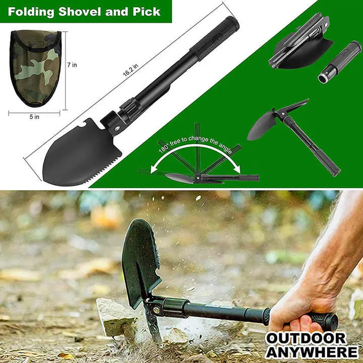 معدات التخييم في الهواء الطلق ، مجموعة . Outdoor Camping Equipment, Multifunctional Kit
