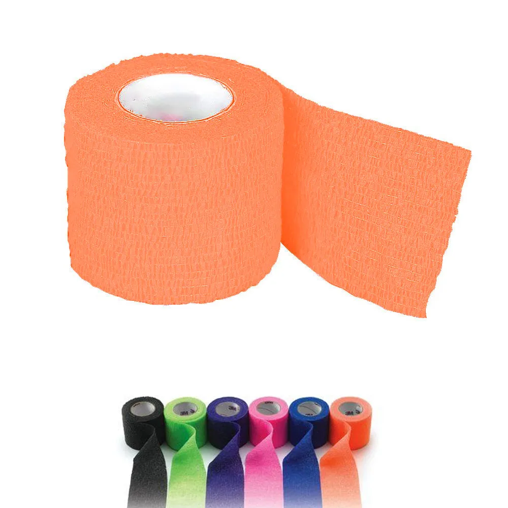 12Pc 3M Vet Wrap 2 Inch x 5 Yard Roll Dog Horse Tack Self Adhering Vetwrap Tape