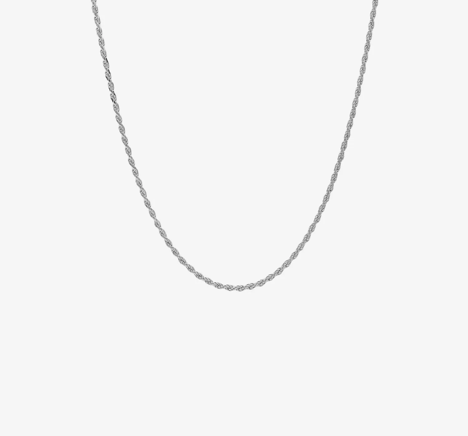 2mm Rope Chain | Silver