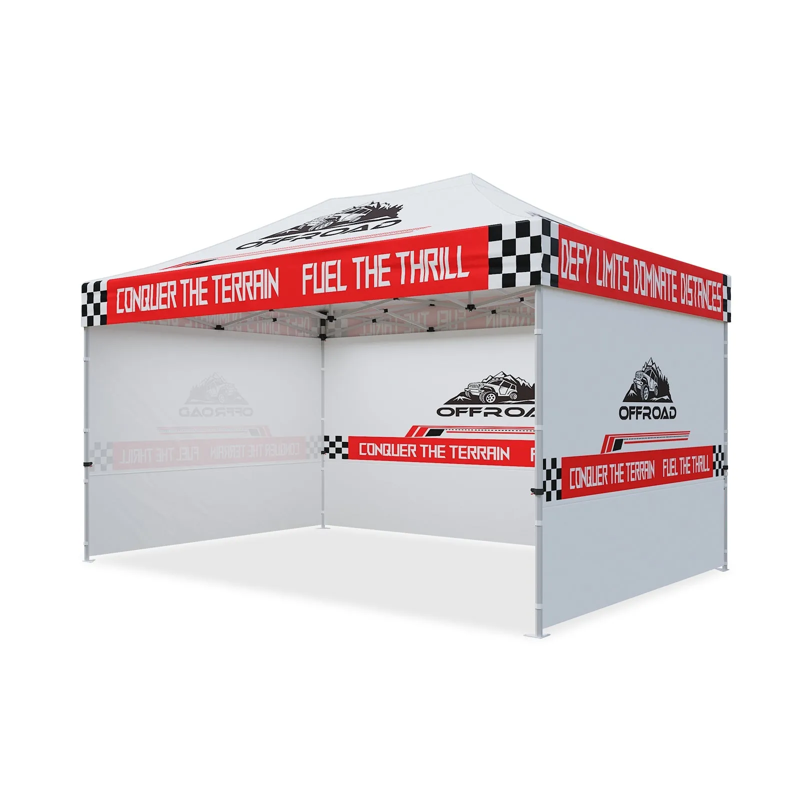 EAGLE PEAK 40mm Hex Leg Aluminum Commercial Custom Canopy Tent 10x15  - CLICK TO CONFIGURE - Package Prices Start at $999.00
