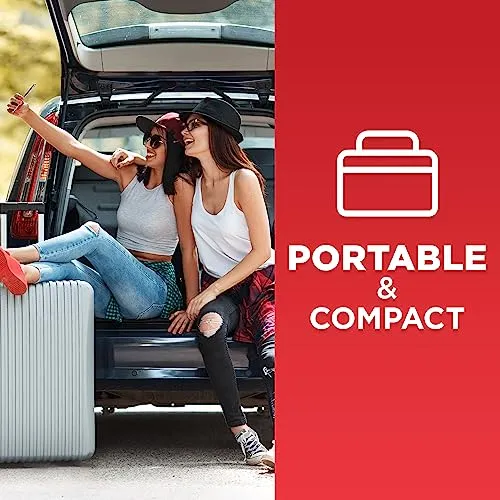 Johnson & Johnson All-Purpose Portable Compact First Aid Kit for Minor Cuts, Scrapes, Sprains & Burns, Ideal for Home, Car, Travel, Camping and Outdoor Emergencies, 160 Pieces
