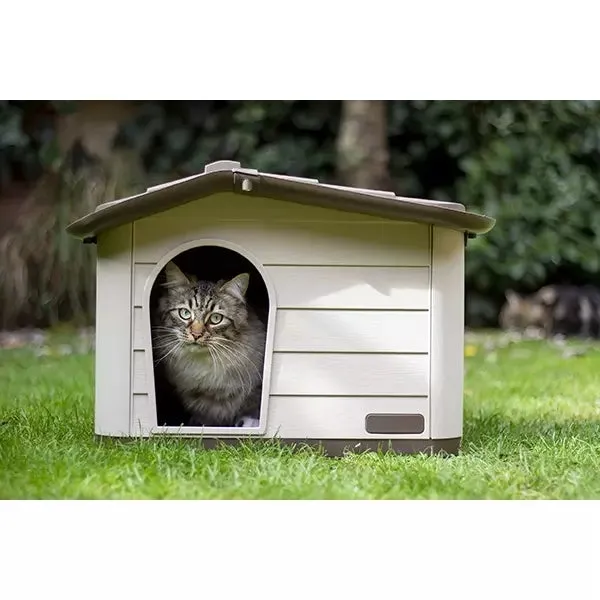 Knock Down Pet House- Brown