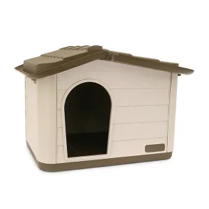 Knock Down Pet House- Brown