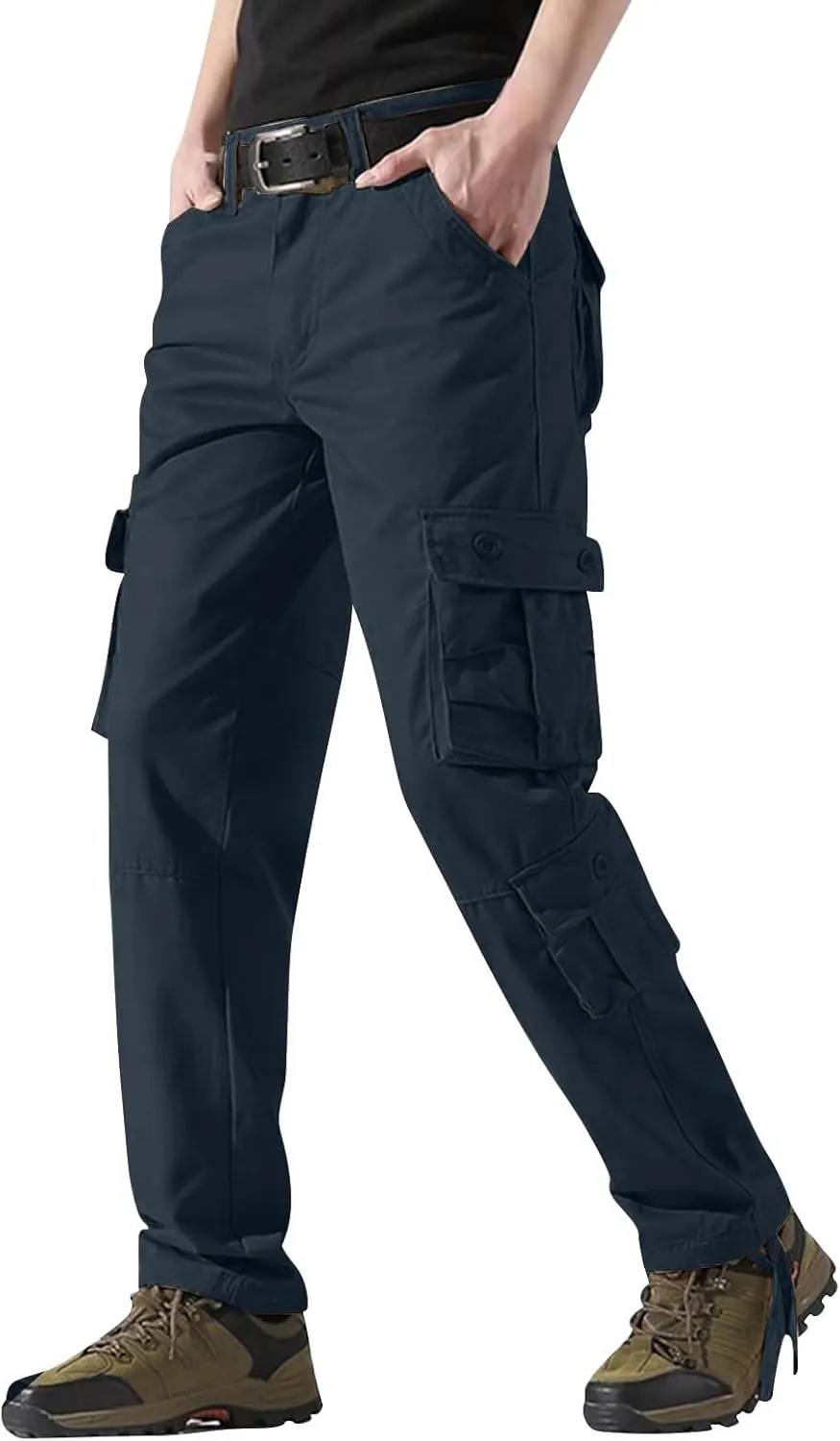 Mens Pants Cargo Joggers Casual Joggers Athletic Pants Flex Stretch Loose Straight Sweatpants Work Hiking Pants