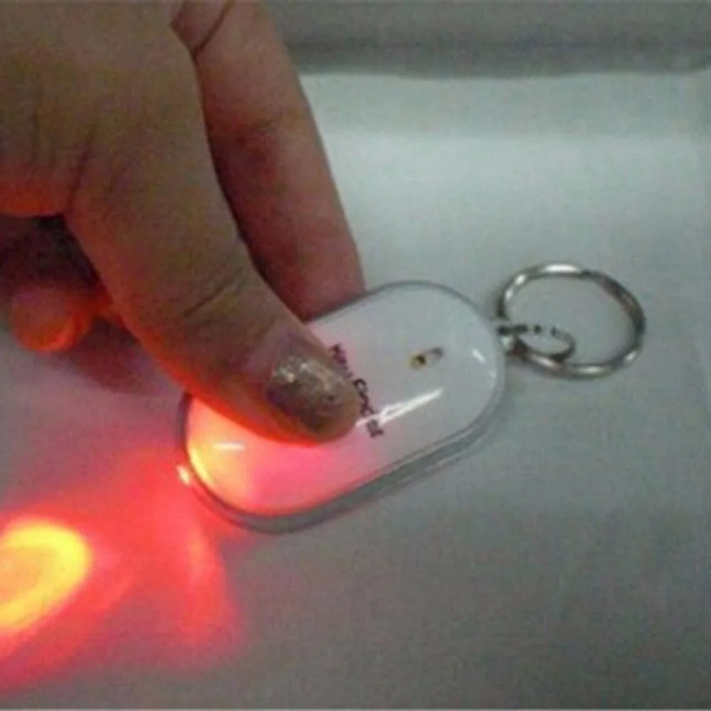 Mini Anti-lost Whistle Key Finder (Flashing & Beeping)