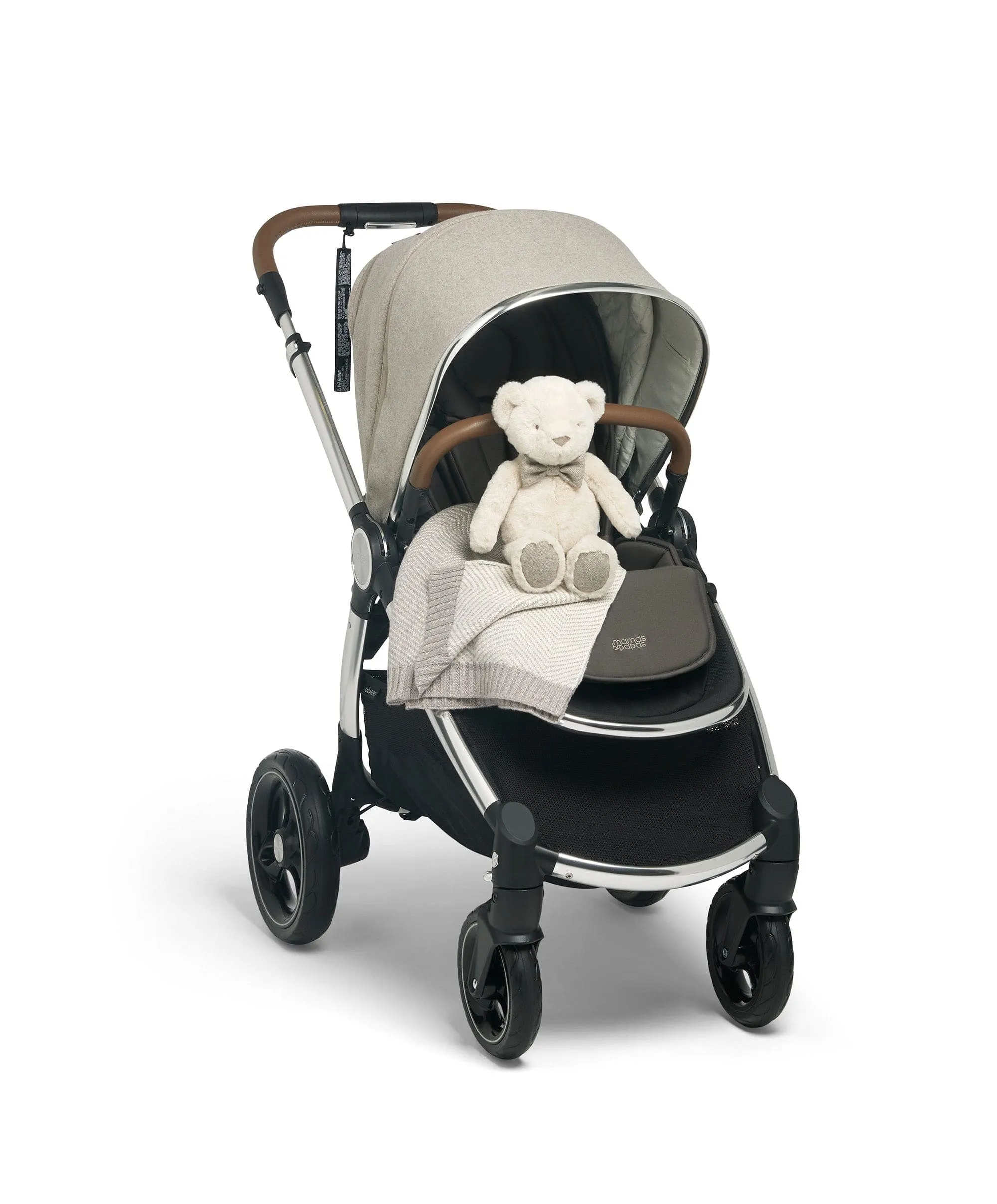 Ocarro Pushchair Complete Bundle with Cybex Aton B2 Car Seat & Base (9 Pieces) - Heritage
