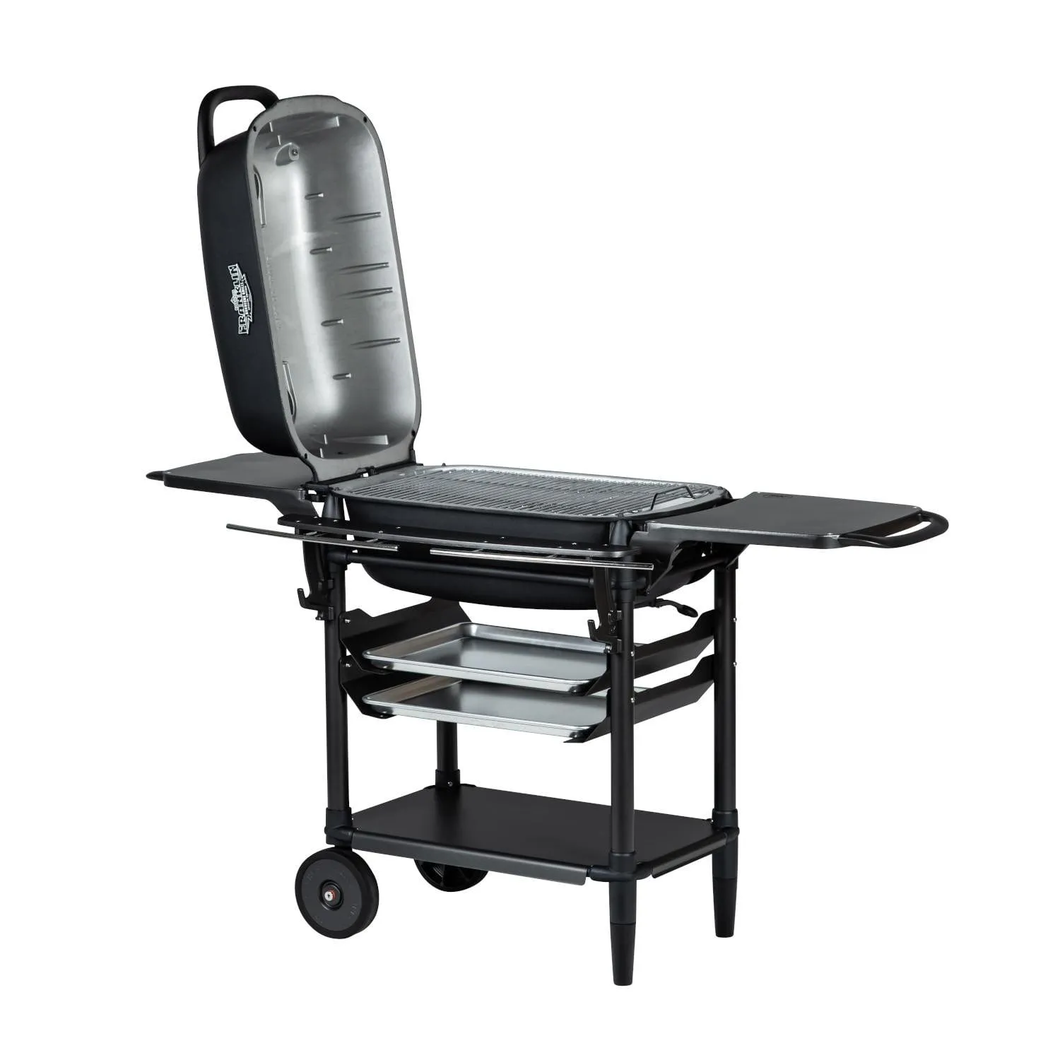 Portable Kitchens:  All New PK Original Grill & Smoker- Special Edition PK Franklin Grill    Coal/Coal
