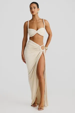 Saira Skirt - Pearl Marble