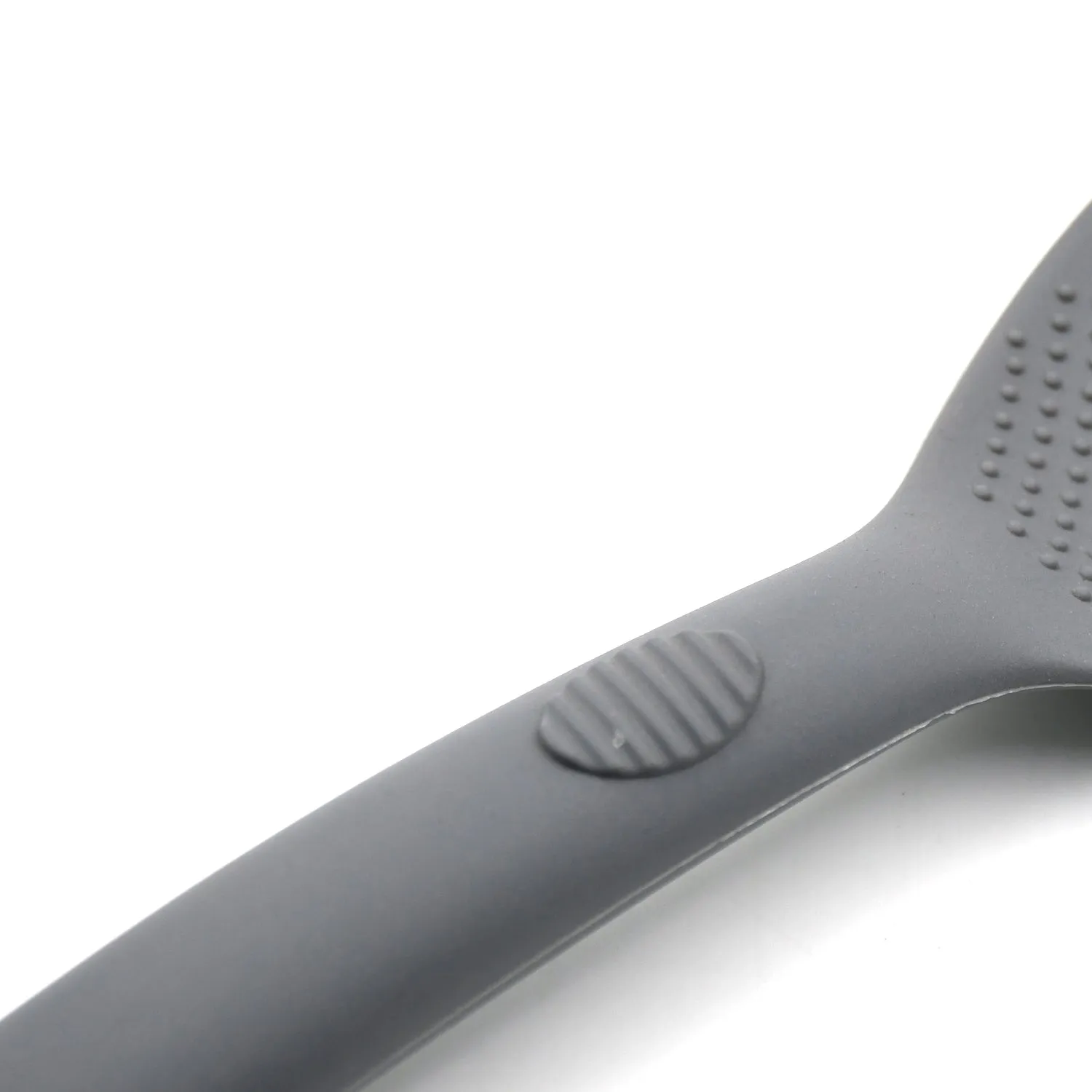 Silicone Handle Spatula Spoon, Non Stick Rubber Rice Spoon Utensil Kitchen Cooking Tools (24 cm)