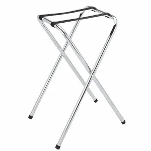 Thunder Group SLTS001 Folding Type Chrome Plated Tray Stand