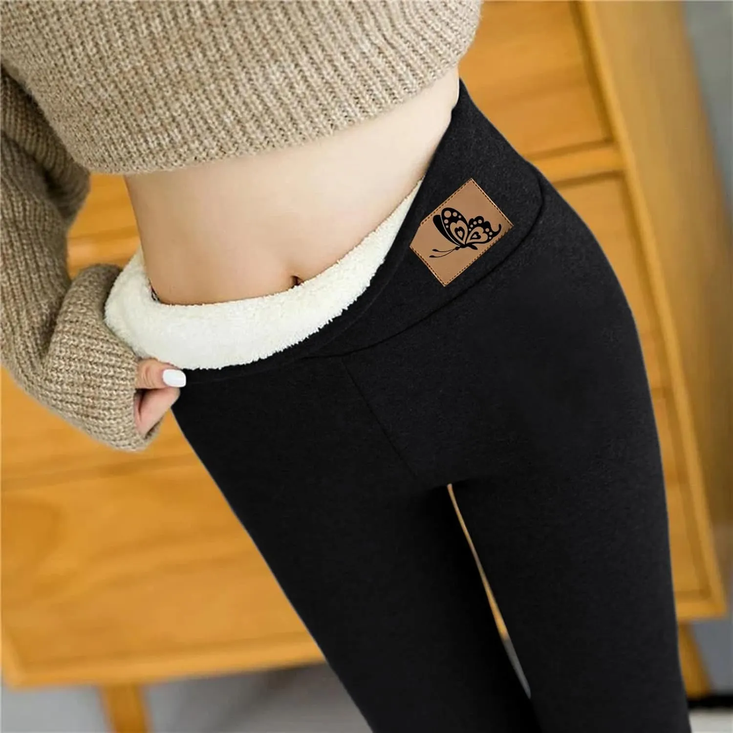 Womens Tights and Leggings Lined Athletics Striped Thermal Winter Sweatpants Running Hiking