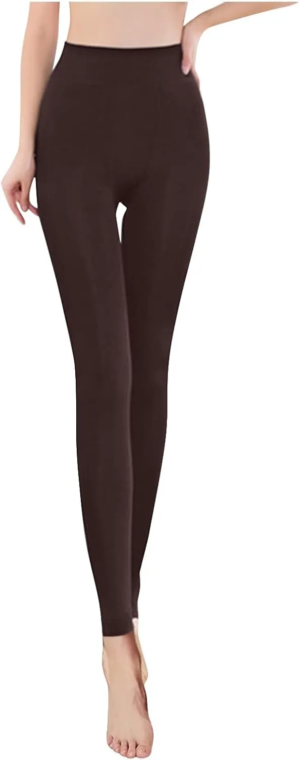 Womens Tights and Leggings Lined Athletics Striped Thermal Winter Sweatpants Running Hiking